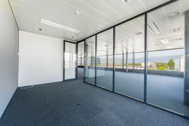 Office space of 350 m² with glazed areas and open kitchen (5)