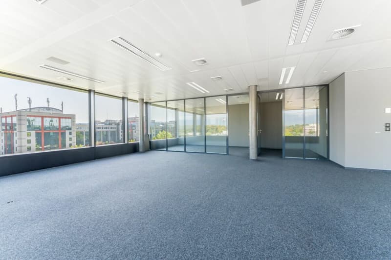 Office space of 350 m² with glazed areas and open kitchen (7)