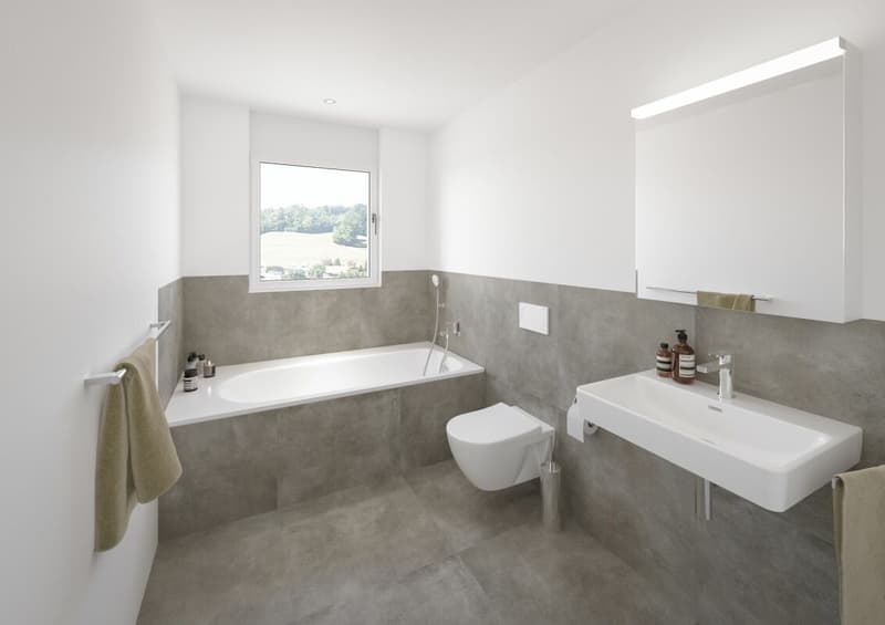 schöne 3 1/2-Zimmer Neubau-Dachwohnungen im Grünen (4)