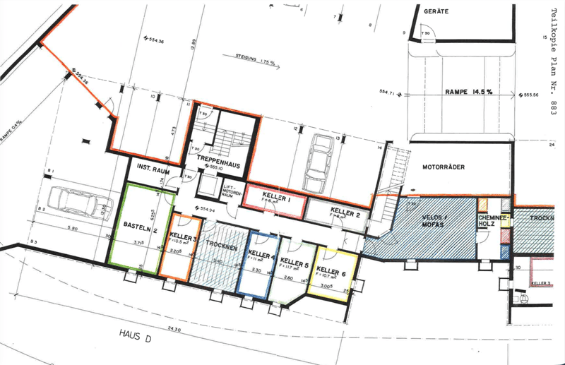 Delizioso appartamento di 5.5 locali con camino e vista a Lufingen (21)