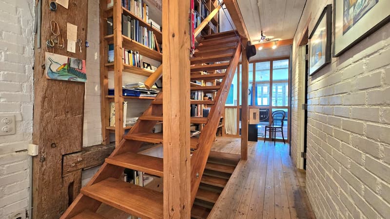 Neu aufgebauter Flarzhausteil mit Atelier-/Loftbereich (7)