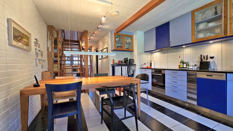 Neu aufgebauter Flarzhausteil mit Atelier-/Loftbereich (6)