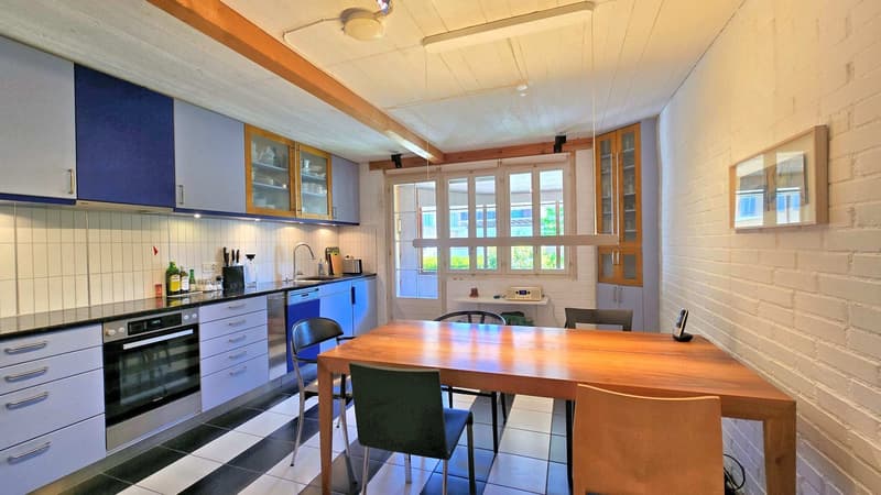 Neu aufgebauter Flarzhausteil mit Atelier-/Loftbereich (5)