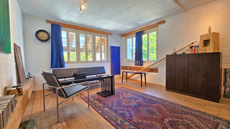 Neu aufgebauter Flarzhausteil mit Atelier-/Loftbereich (5)