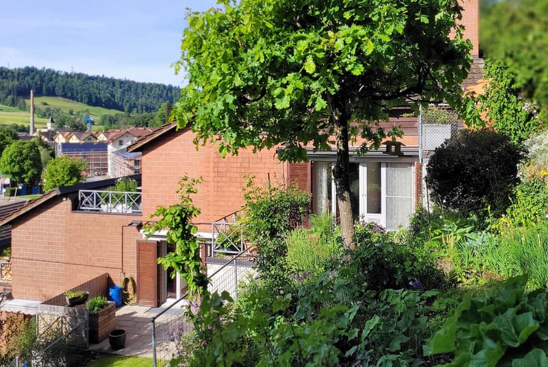 Blick vom Garten
