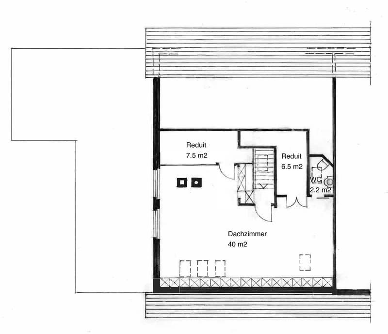 Grundriss Dachgeschoss