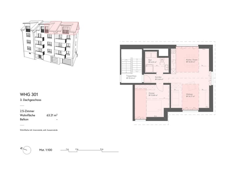 Première location – Appartement penthouse exclusif dans un endroit ensoleillé et central à Schmerikon (5)