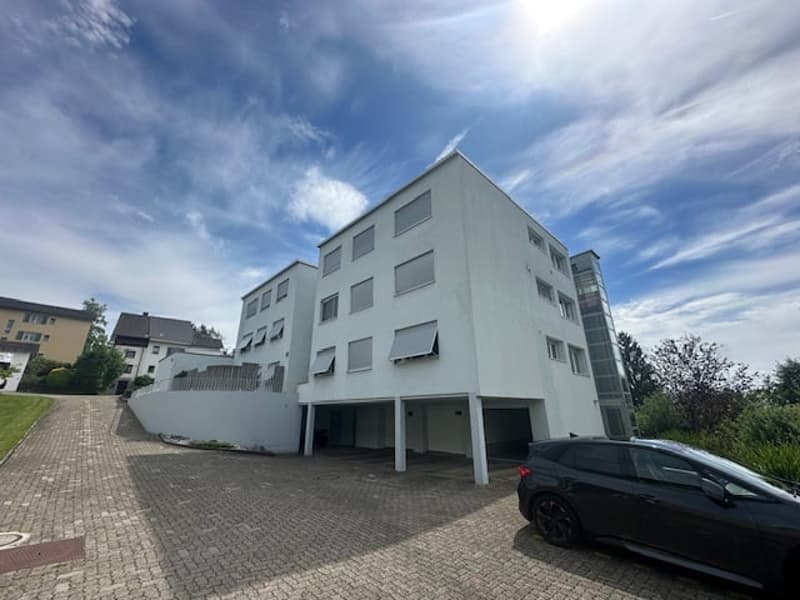 Ansicht Mehrfamilienhaus nordost
