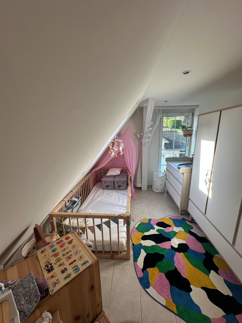 Affascinante appartamento maisonette 5 locali a Horgen con giardino (9)