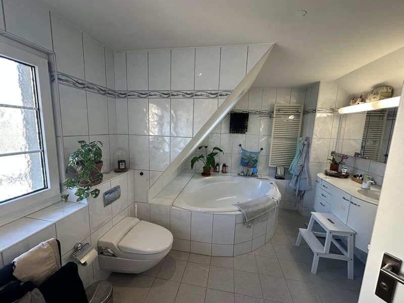 Affascinante appartamento maisonette 5 locali a Horgen con giardino (13)
