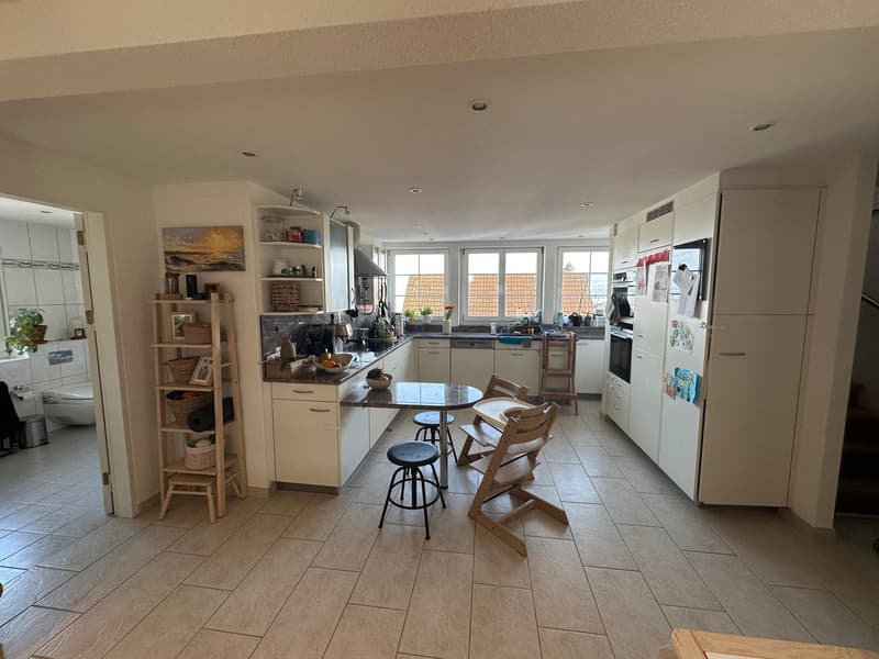 Affascinante appartamento maisonette 5 locali a Horgen con giardino (6)