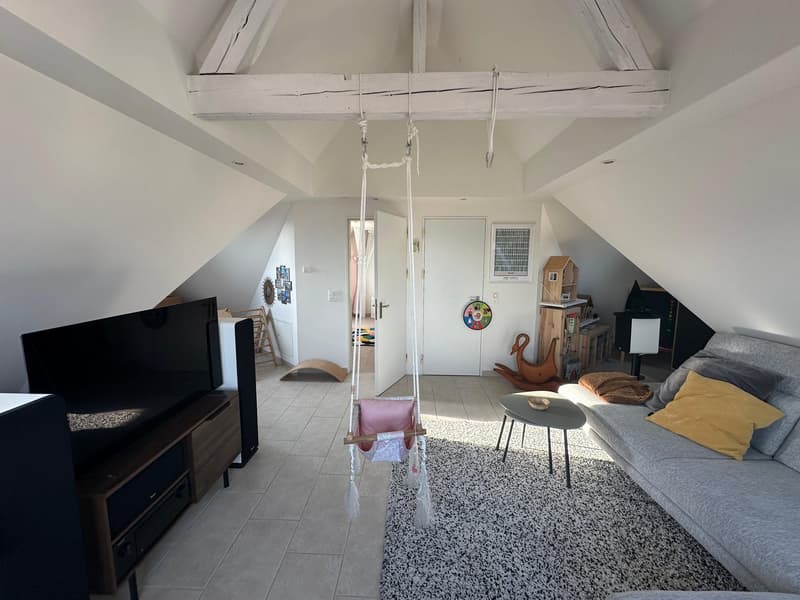 Affascinante appartamento maisonette 5 locali a Horgen con giardino (11)