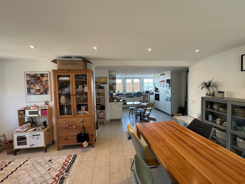 Affascinante appartamento maisonette 5 locali a Horgen con giardino (4)