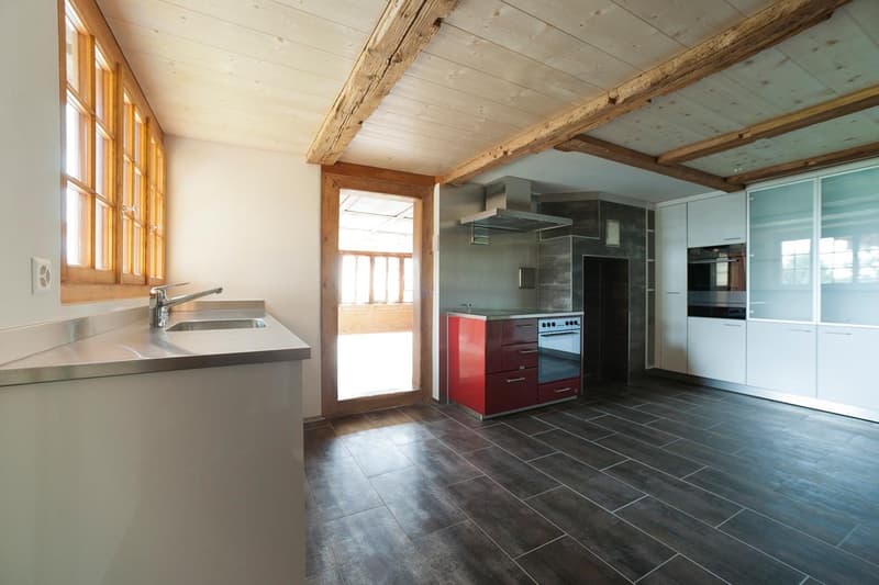 Charmante Maisonettewohnung im renovierten Bauernhaus - Hirzel (9)