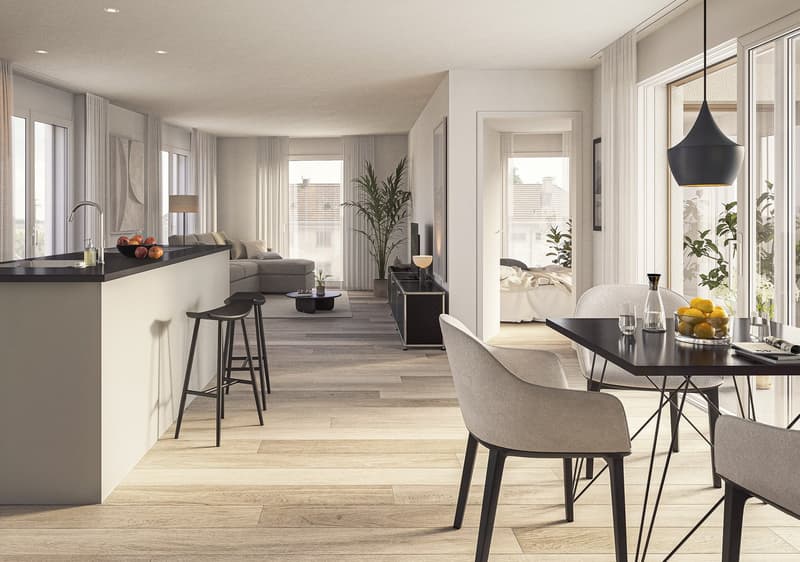 Wangenpark Dübendorf - Wohnungstyp Südost 95.3 m2