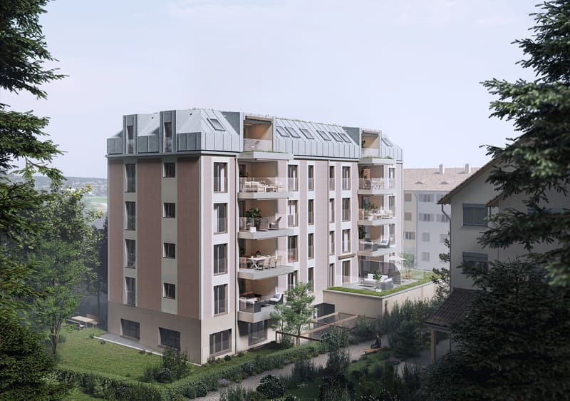 Wangenpark Dübendorf - Fassade Südwest