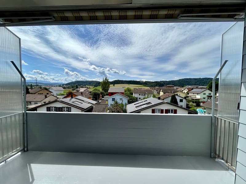 Balkon mit Aussicht