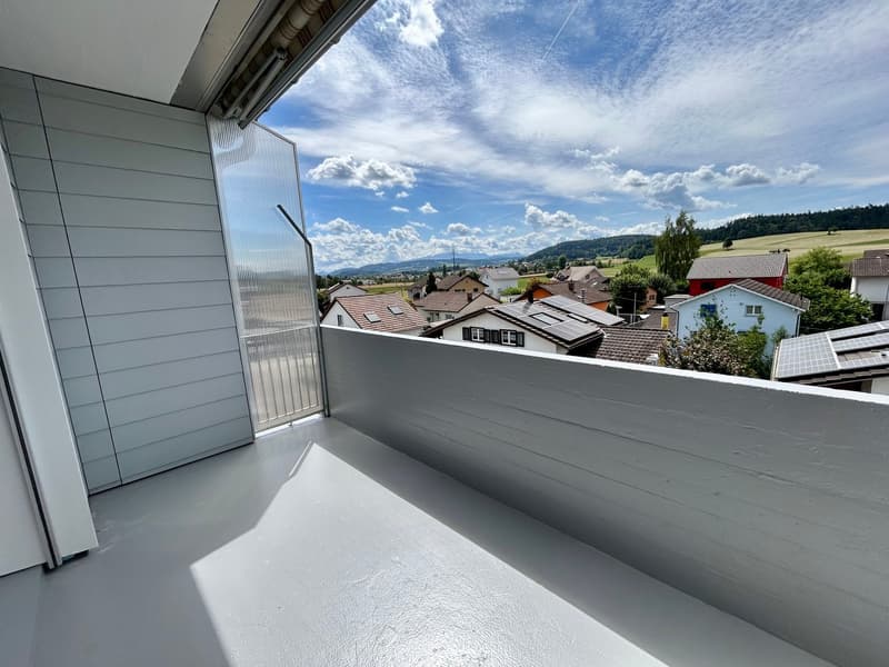 Balkon mit Aussicht