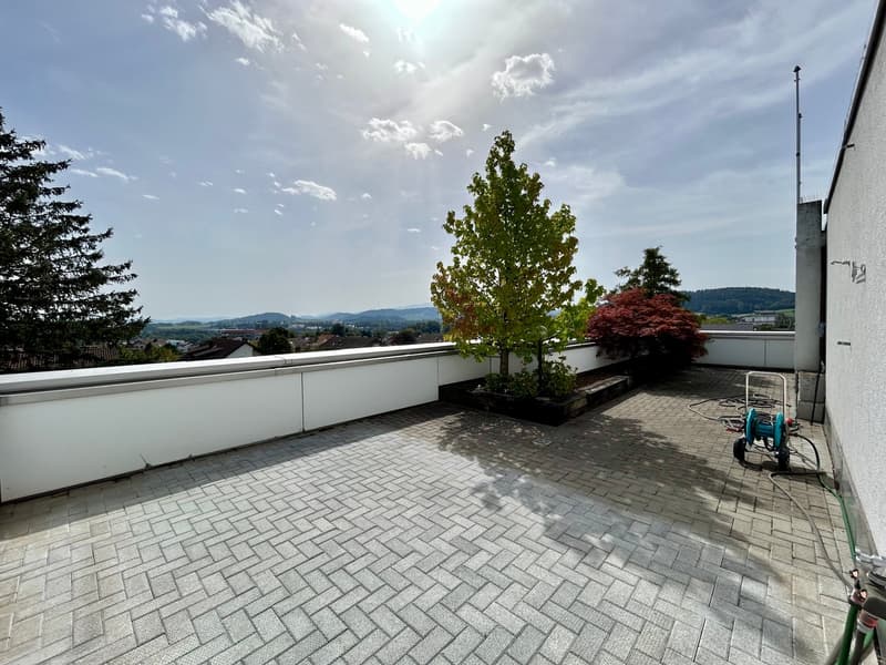 Terrasse seitlich