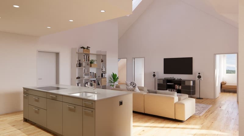 5.5-Room Attic Apartment in Opfershofen TG (5)
