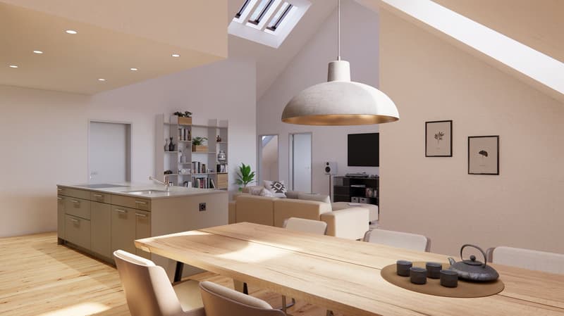 5.5-Room Attic Apartment in Opfershofen TG (4)