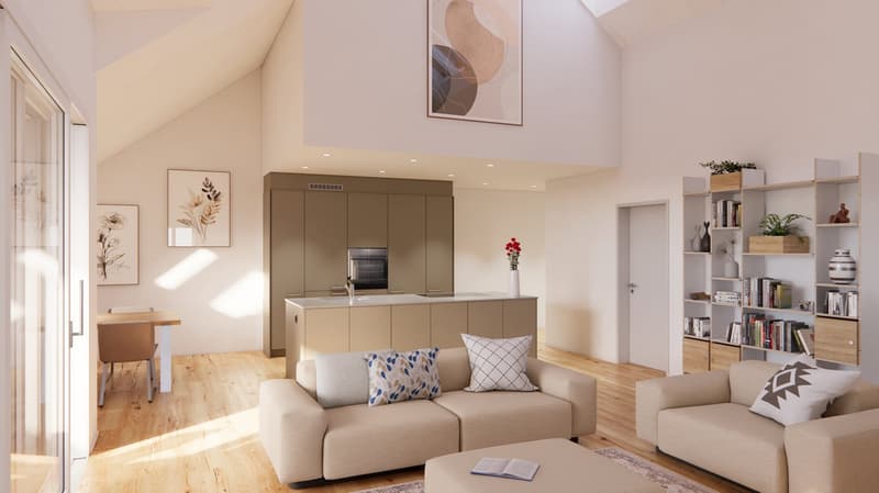 5.5-Room Attic Apartment in Opfershofen TG (2)