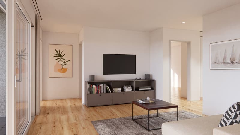 Appartement de 4,5 pièces en construction neuve avec balcon et garage à Opfershofen TG (4)