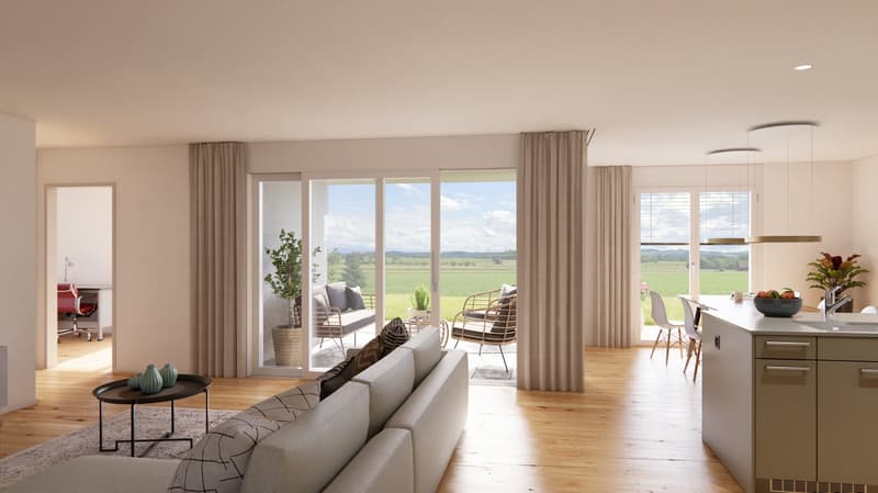 Appartement Jardin de 5,5 Pièces en Neubau à Opfershofen TG (5)