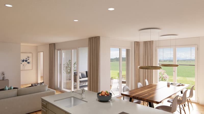 Appartement Jardin de 5,5 Pièces en Neubau à Opfershofen TG (6)