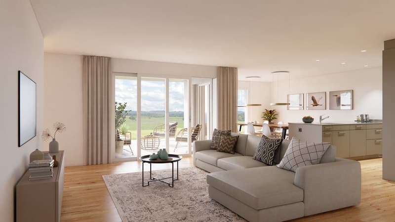 Appartement Jardin de 5,5 Pièces en Neubau à Opfershofen TG (3)