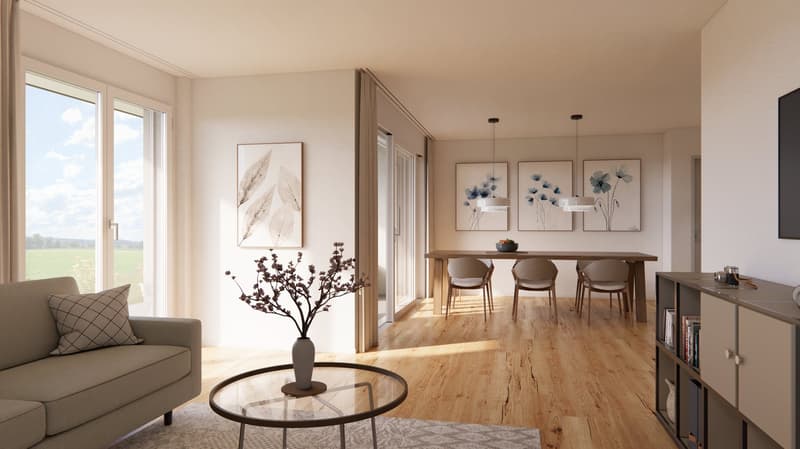 Appartement Jardin de 4,5 Pièces en Neubau à Opfershofen TG (2)