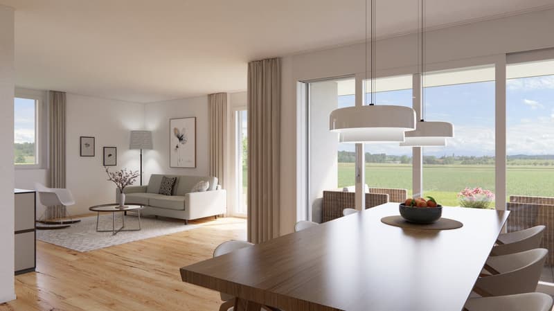 Appartement Jardin de 4,5 Pièces en Neubau à Opfershofen TG (1)