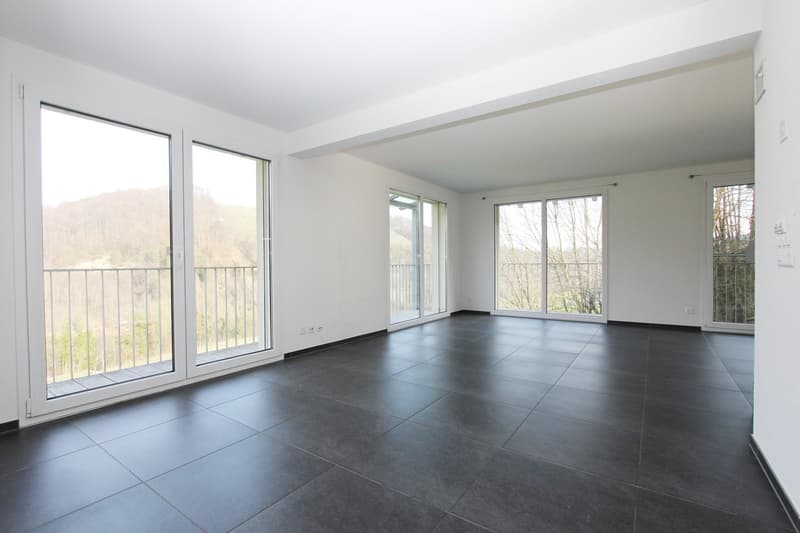 Helle 4½-Zimmerwohnung mit schöner Aussicht auf den Rhein - Bankgeprüft (3)