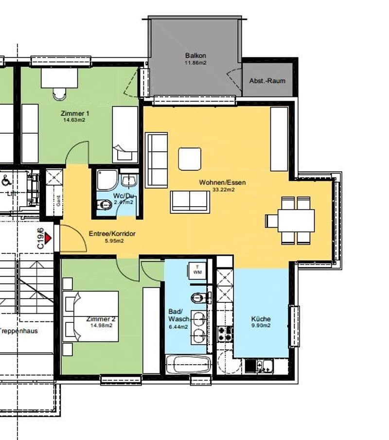 Moderne Wohnung mit Balkon, an ruhiger Lage (7)