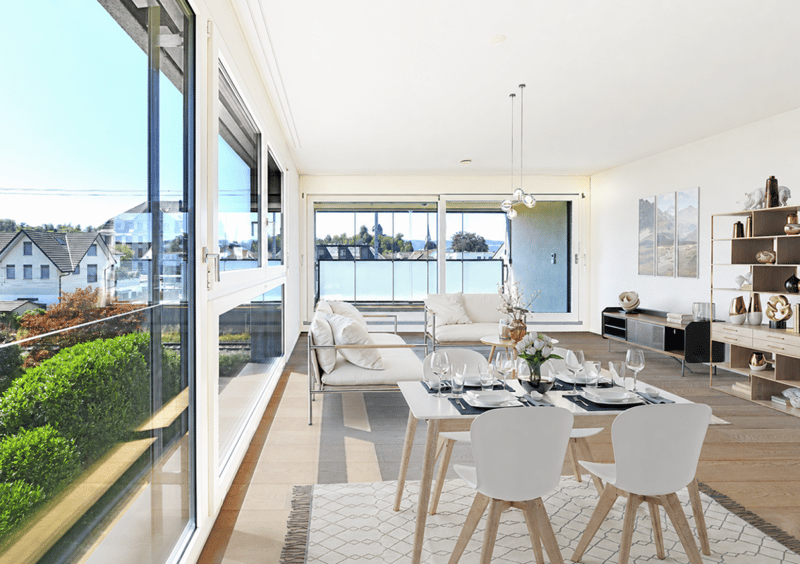 3.5-Zi. Wohnung mit Loggia an zentrumsnaher Lage (1)