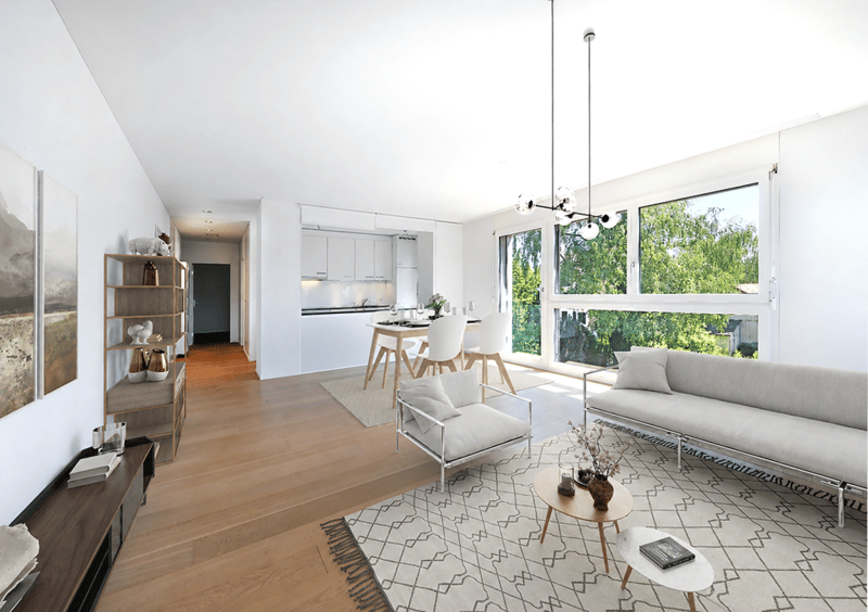 3.5-Zi. Wohnung mit Loggia an zentrumsnaher Lage (2)