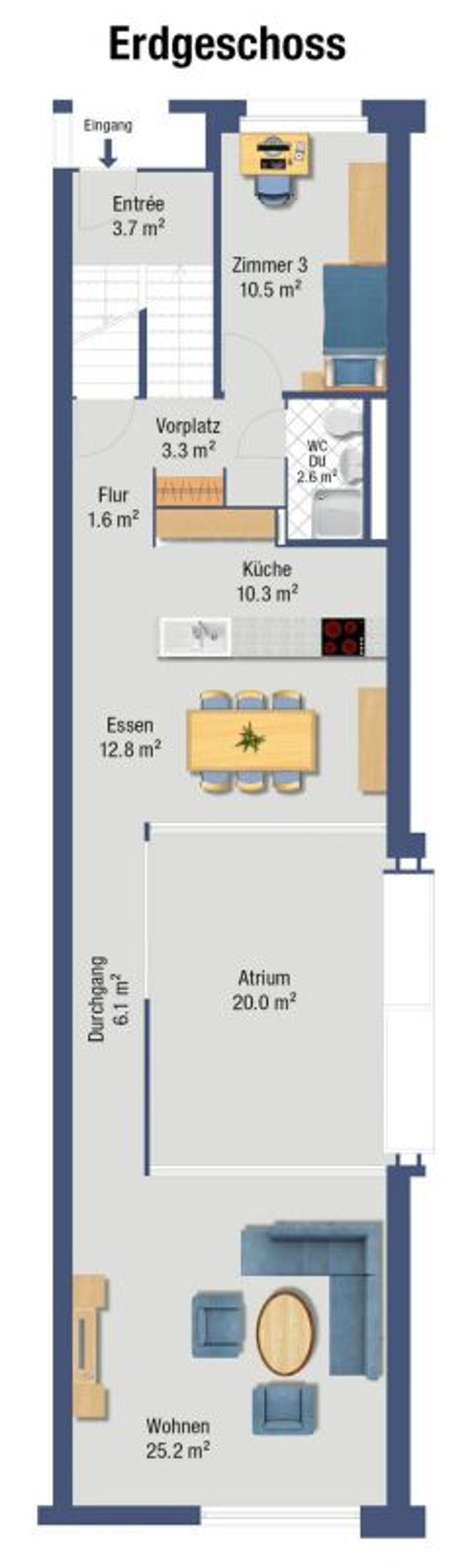 4.5-Zi. Reihenmittelhaus mit aussergewöhnlicher Architektur (14)
