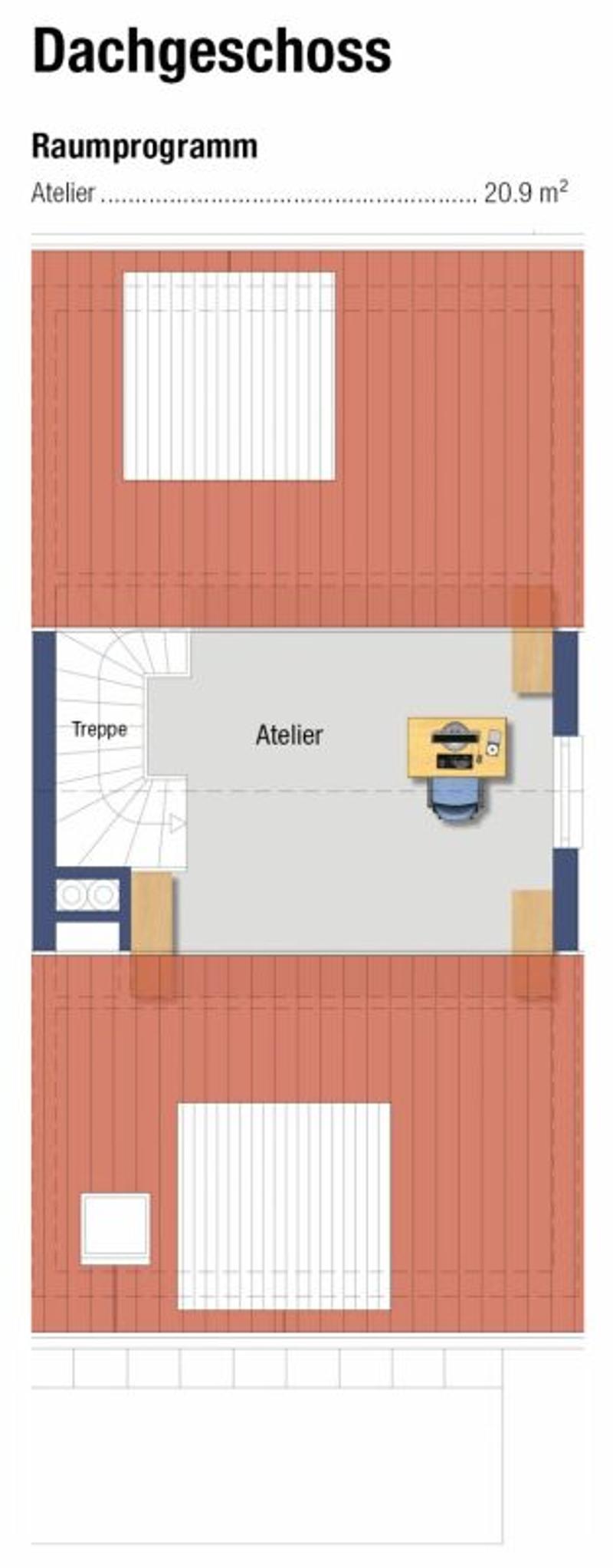 5.5-Zimmer Maisonettewohnung - Einfamilienhaus-Feeling auf 3 Etagen in Gossau (21)