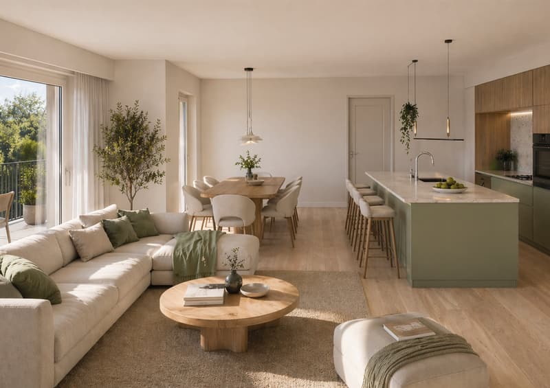 Dachwohnung mit Weitblick | 4½ Zimmer in Hosenruck (5)