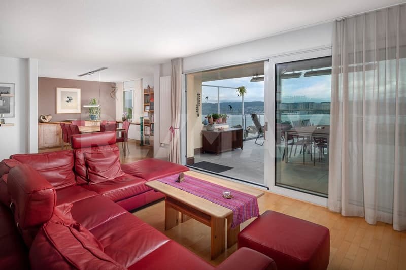 Casa a terrazza di 5,5 locali ben curata con vista sul lago ininterrotta a Wädenswil! (5)