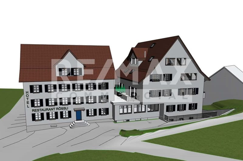 Hotel-Restaurant mit 15 Zimmern, 120 Sitzplätzen sowie Umnutzungs- und Erweiterungspotenzial (12)