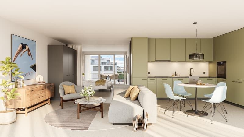Moderne Maxi-Lofts mit grosszügigem Raumgefühl und urbanem Flair (1)
