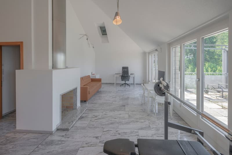 Incantevole appartamento mansardato 2.5 locali con terrazza a Uitikon (7)