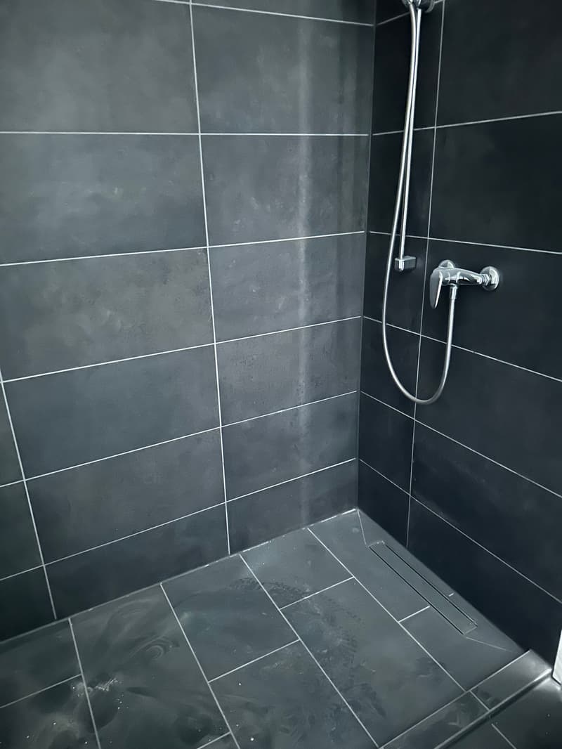 Begehbare Dusche