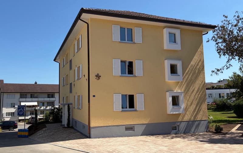 Komplett renovierte 4-Zimmer-Wohnung mit grossem Balkon (2)