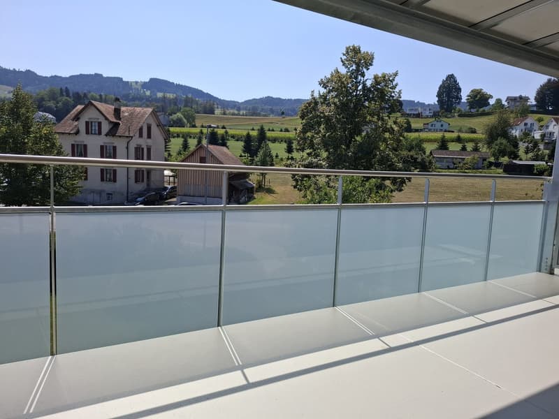 grosszügiger Balkon