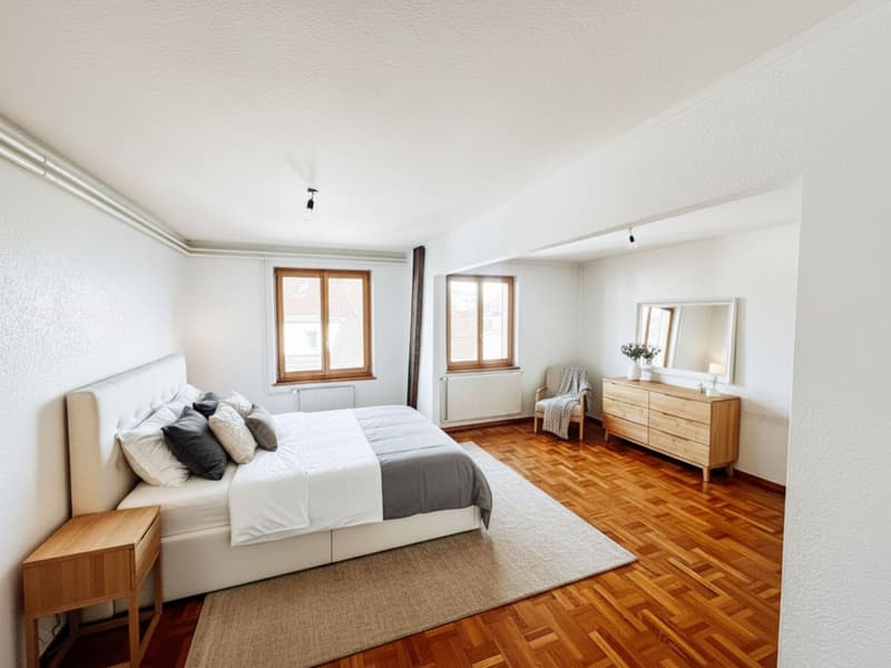 Luxurious unfurnished apartment in a quiet and central area – With 65-inch TV included (7)