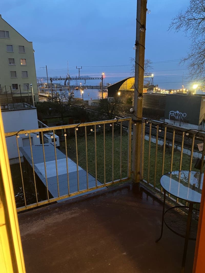 Charming, furnished 2-room apartment with balcony in Rorschach (11)