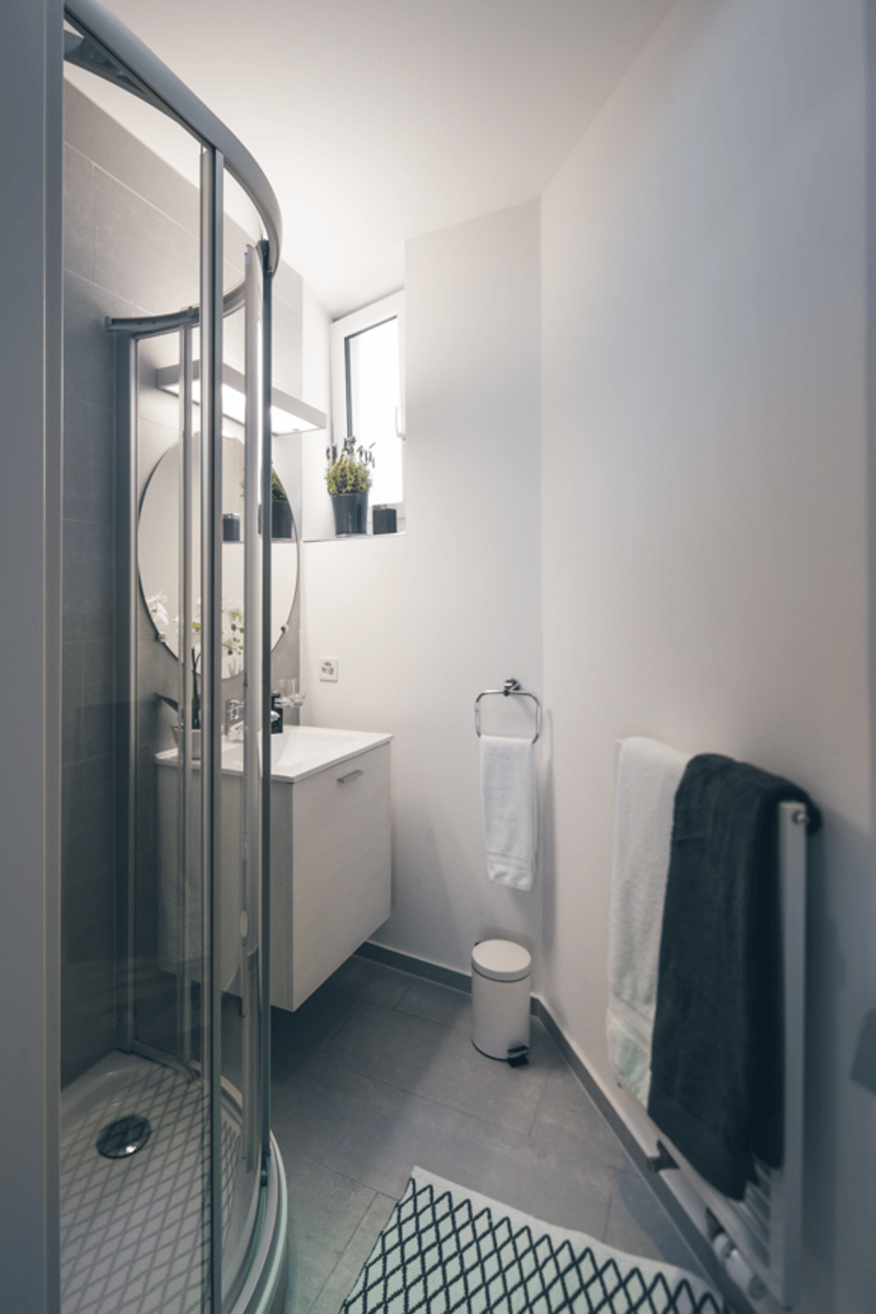 Geräumige 1-Zimmer-Wohnung mit Balkon und wöchentlicher Reinigungsservice zur Miete (8)