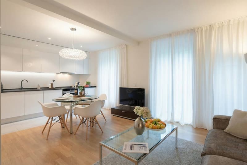 Modern Furnished 3.5-Room Apartment in Zürich's Prestigious 8008 District (1)